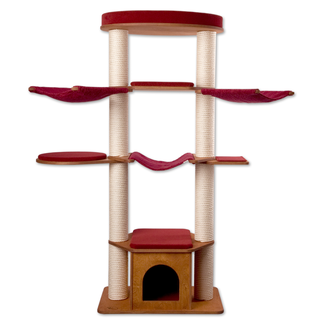 2 Post Cat Tree Profeline