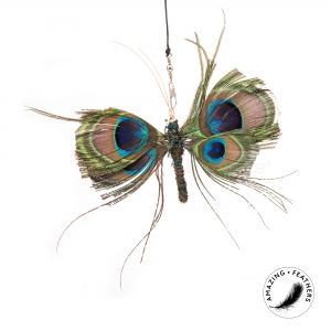 Papillon Peacock Anhänger